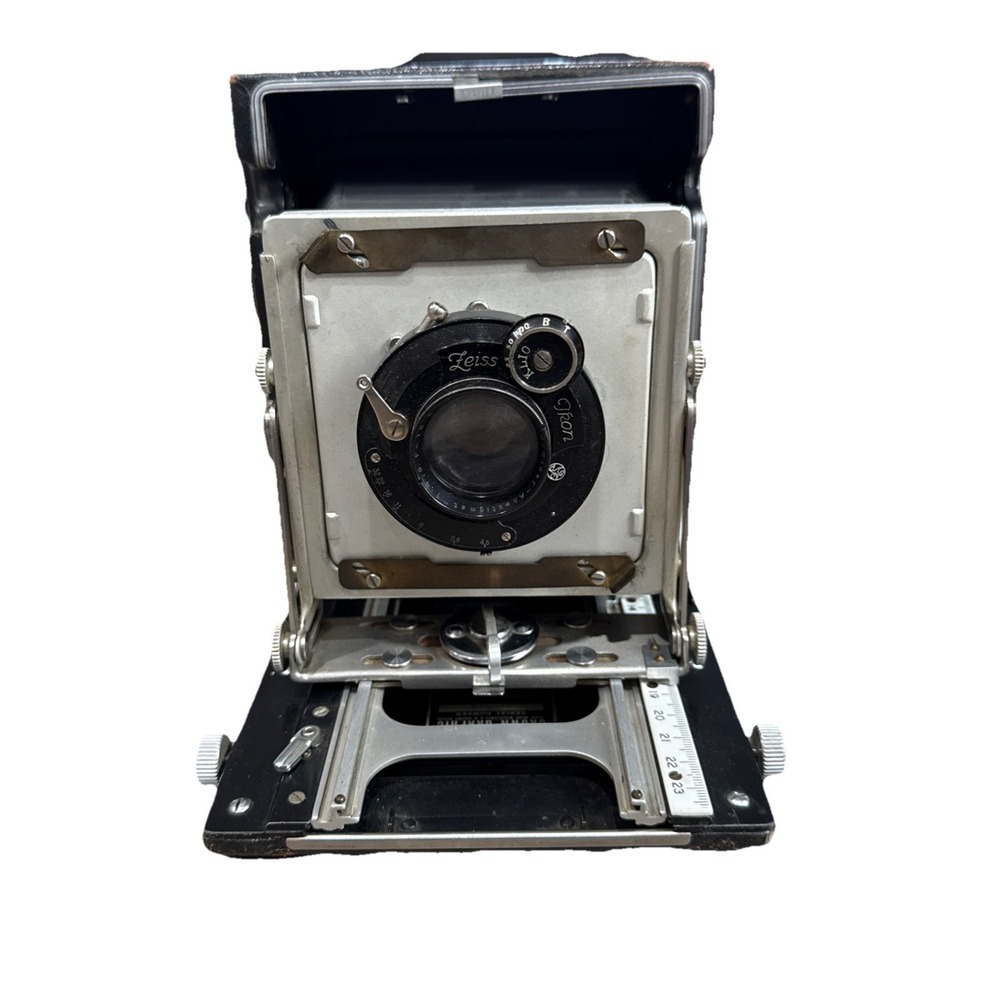 Antique Graflex Crown Graphic 4x5 Large Format Film Camera JAPAN Untested